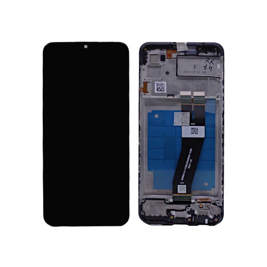 Touch+Display+Frame Samsung Galaxy A03 2022/A035G Preto Flex Service Pack Black